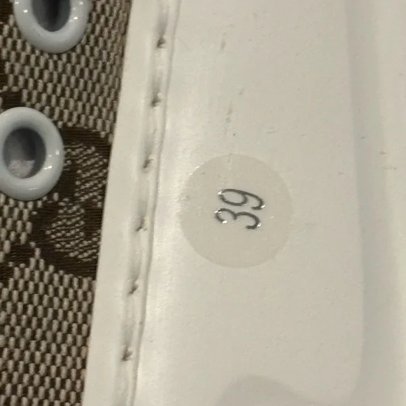Gucci Tan Monogram Canvas Sneakers - Picture 10 of 10
